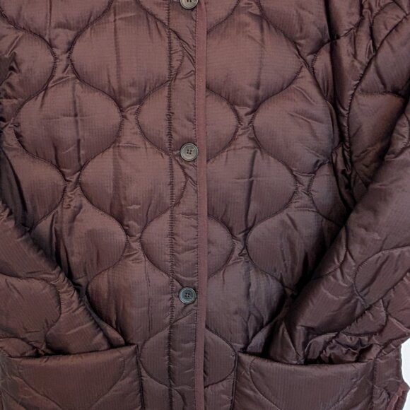 Aritzia Babaton Quilted Brown Jacket - Picture 2 of 10